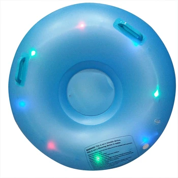 

Mounchain Inflatable LED Flash Ski Circle of Snow Tube Skating Skiing Outdoor Sports Toys Blue