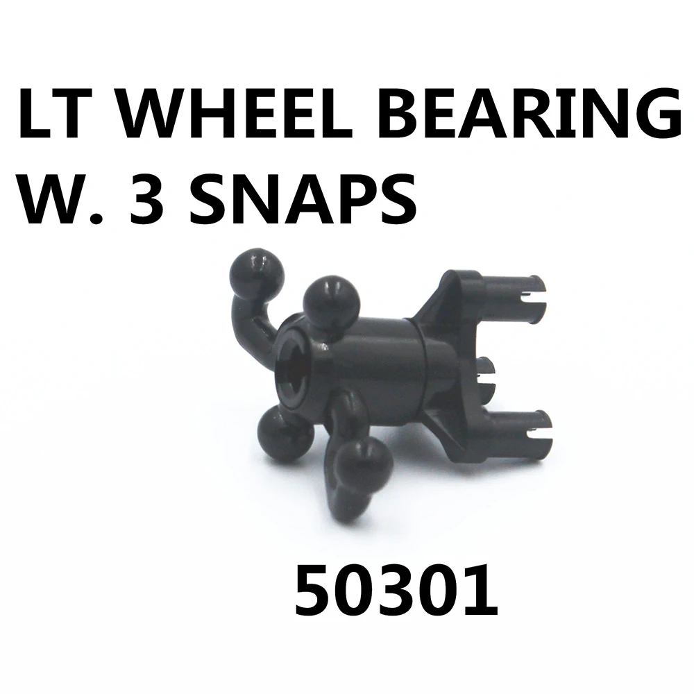 ETFOM Technic Parts 4pcsLT колеса подшипника W. 3 защелки GEARBLOK совместимы с лего для детей