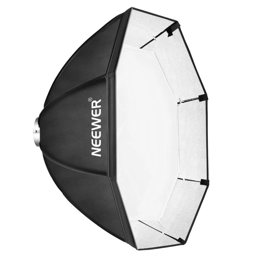 Восьмиугольный софтбокс Neewer 32x32 дюйма/80x80 см Speedlite с кронштейном s-типа, креплением Bowens