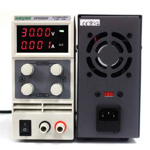 

High Precision DC Power Supply 30V /5A KPS305DF Resolution 0.01V/0.001A Adjustable Dual Digital Variable Precision Lab Grade