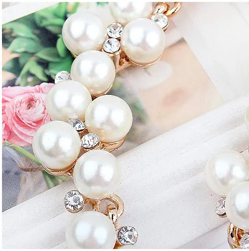 Модные ювелирные изделия звезда Поп все жемчужные чокер ожерелье для женщин новые массивные ожерелья