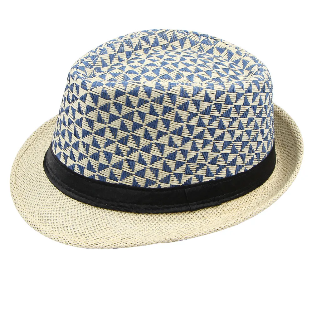 Модный бумажный соломенный клетчатая кепка, весенне-Летняя мужская скрученная верхняя шляпа, мужские Модные летние повседневные Модные шапки* 1