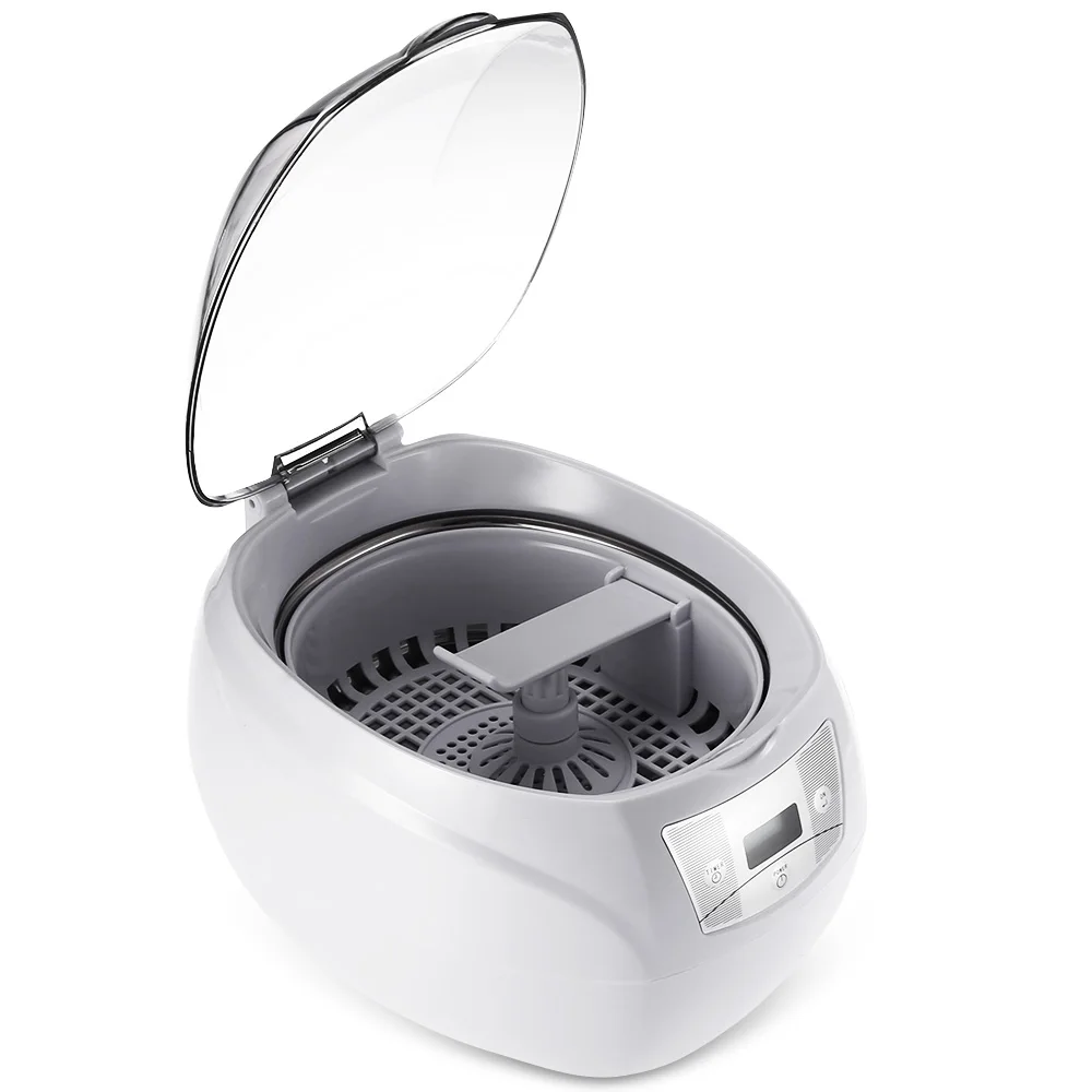 

Professional 750ML Nail Art Tools Manicure Sterilizer Ultrasonic Cleaner Professional Washing Equipment 5 Settings TIMER Button