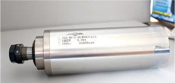 

4pcs bearings ER20 CNC spindle motor 220V/380V water cooled low noise spindle for CNC Engraving Machine