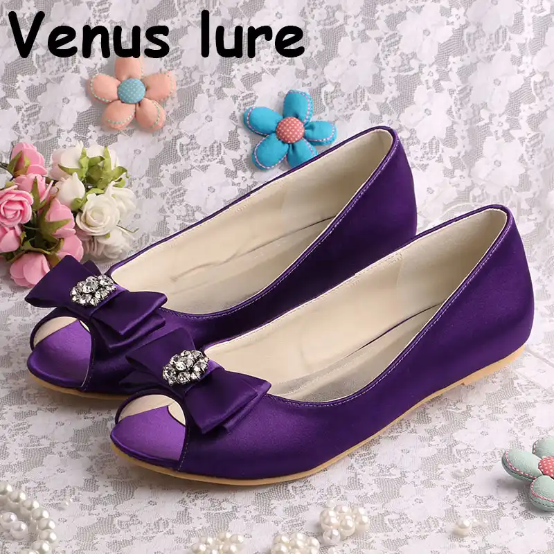 lilac shoes flats