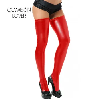 

RI7371 Halloween Stockings Recommed Sexy Stockings High Quality Hot Sale Stocking Mania Newly Slim Faux Leather Stockings