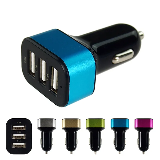 سيارة جديدة شاحن يو اس بي سريعة تهمة 3.0 2.0 الهاتف المحمول شاحن 2 منفذ USB سريع سيارة شاحن آيفون سامسونج اللوحي سيارة- شاحن