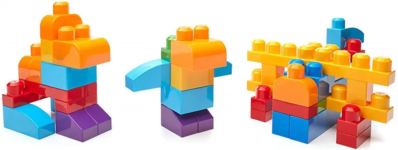 Строительный набор кубиков детские игрушки 13-24 лет 88 шт. большие блоки для малышей/детей Большая большая сумка для поездок Игрушки для маленьких мальчиков Oyuncak