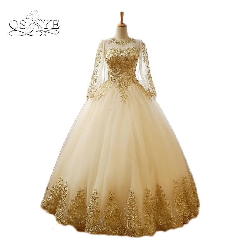 Vestido de Novia/бальное платье цвета шампанского кружевные платья для выпускного