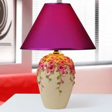 Современный Резной Цветок анютины глазки, настольная лампа для спальни, модный светильник для домашнего декора, Настольный светильник E27, светодиодная настольная лампа для гостиной