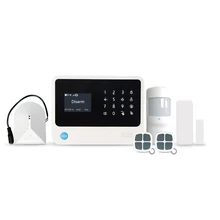 433 МГц умный дом gsm wifi система безопасности через приложение управления и голосовые подсказки для работы с беспроводным детектором разбития стекла