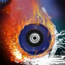 Topsniper NEUE 2 stücke Blau Ersatz Gepäck Koffer Räder Achsen Deluxe Reparatur OD 70mm