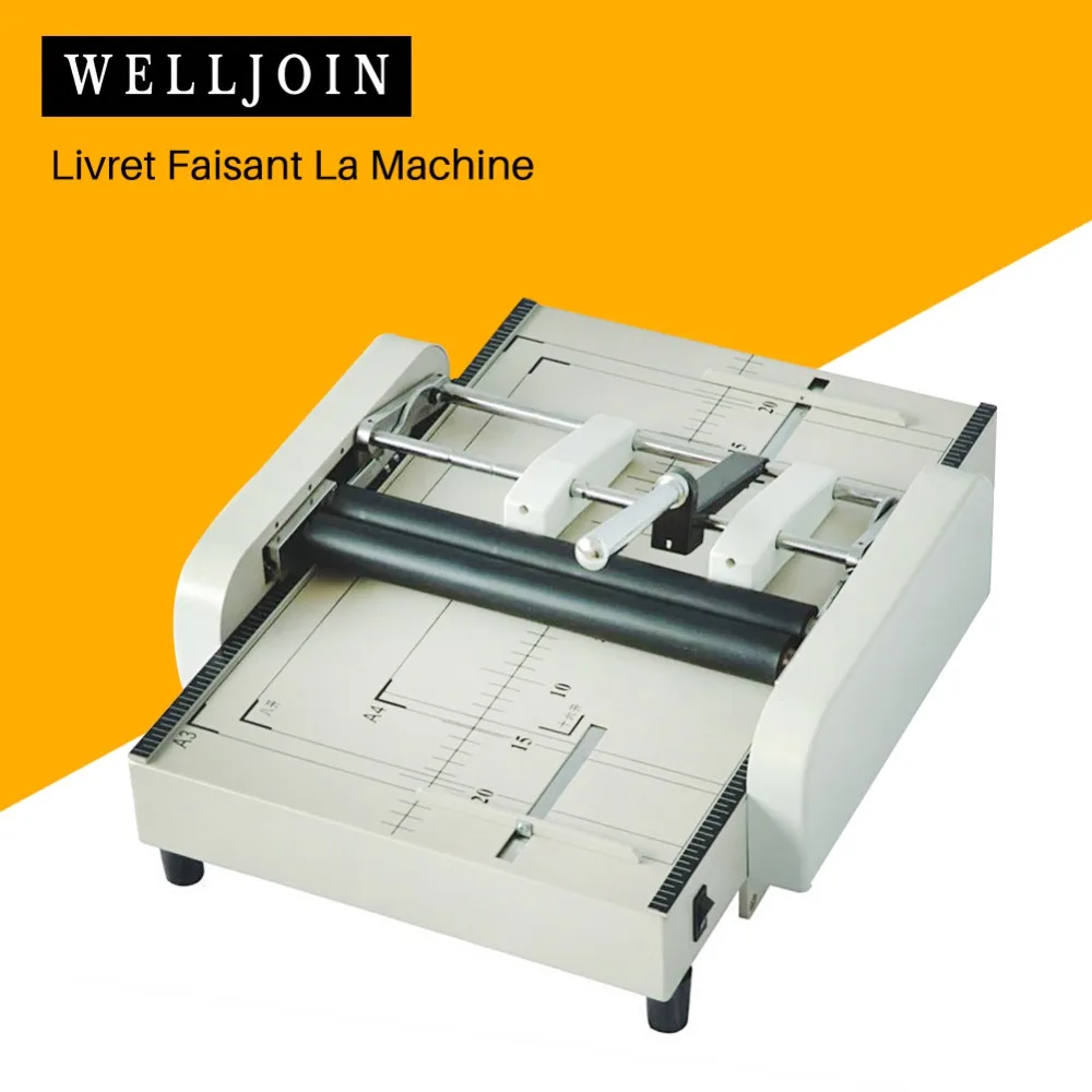 A3 Booklet Making Machine Paper Bookbinding and Folding Booklet