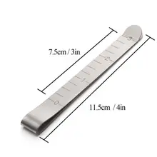 2019 nova pfaff metal costura friso clipe de aço inoxidável hemming clips régua para bernina pfaff cantor juki irmão janome