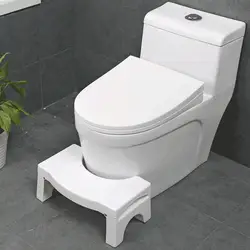 Новый квалифицированные приземистый Ванная комната Сгущает складной Портативный табуреты туалет стула шаг ног сваи гуманитарной помощи