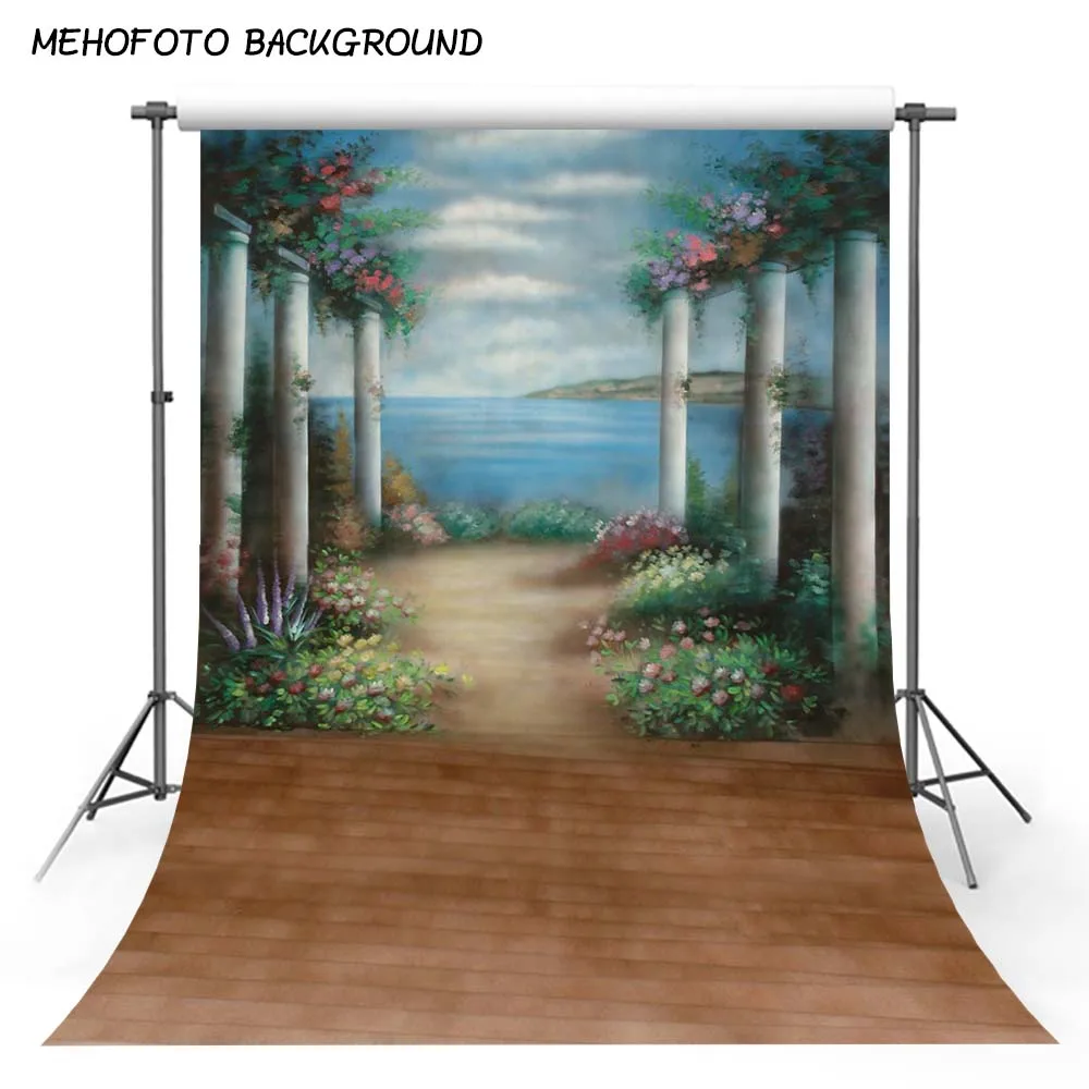 

MEHOFOTO 5x7ft Vinyl Photography Backdrops Computer Painting Photo Background for Photo Studio CM-2231