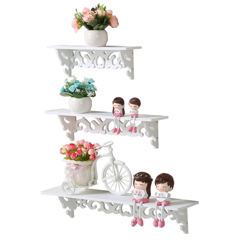 

3pc/Set Wall shelf wall hanging word partition wall frame creative background wall decoration frame