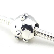 Аутентичные бусины из стерлингового серебра 925 пробы с куриным животным, Подвески для изготовления ювелирных изделий, подходит для оригинальных очаровательных браслетов, продвижение