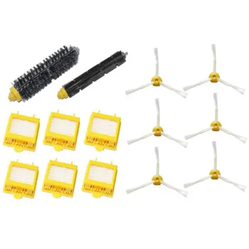 

Side Brush 3 armed Hepa Filter Clean Replacement Tool Kit Fit for iRobot Roomba 700 Series 760 770 780 790 Free Shipping