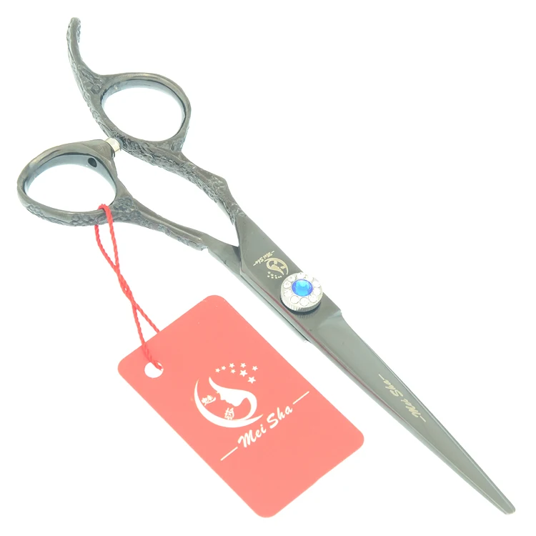 Meisha 6 дюймов профессиональные ножницы левой рукой ножницы для стрижки волос Японии 440c Парикмахерская ножницы для укладки HA0379