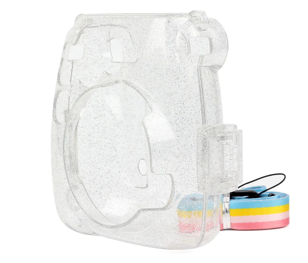 

CAIUL Instant Camera Bag Case for Fujifilm Instax Mini 9 Mini 8 8+ Case Transparent Camera Skin Cover