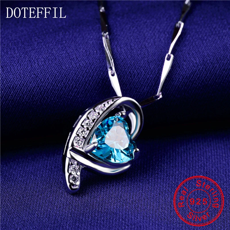 Цепочка DOTEFFIL из серебра 925 пробы 18 дюймов|fashion jewelry|jewelry fashionluxury jewelry |
