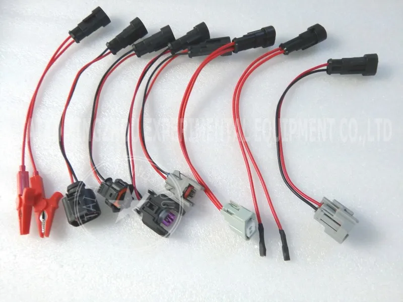 common rail injector tester drive lines plug for bosch denso delphi siemens