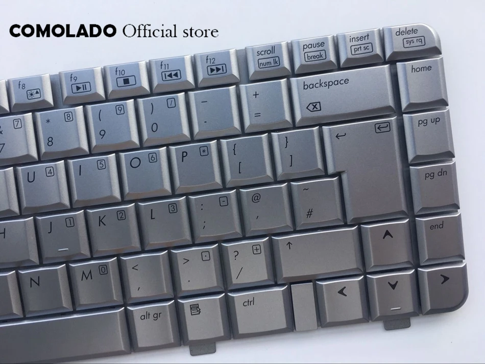 UK Keyboard FOR HP Compaq Pavilion DV4 DV4-1000 DV4-1100 DV4-2000 DV4 Series Silver Keyboard UK Layout (2)
