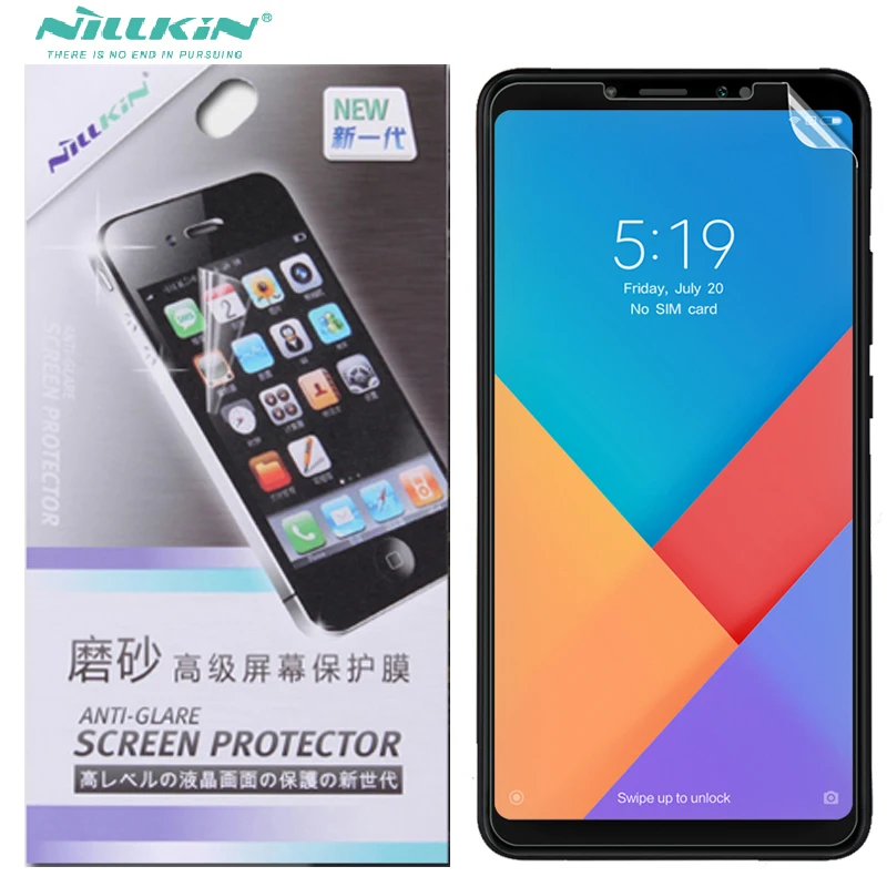 Nillkin Защитная пленка для xiaomi mi max 3 против отпечатков пальцев матовая защитная пленка для xiaomi max3 max 3 матовая защитная пленка