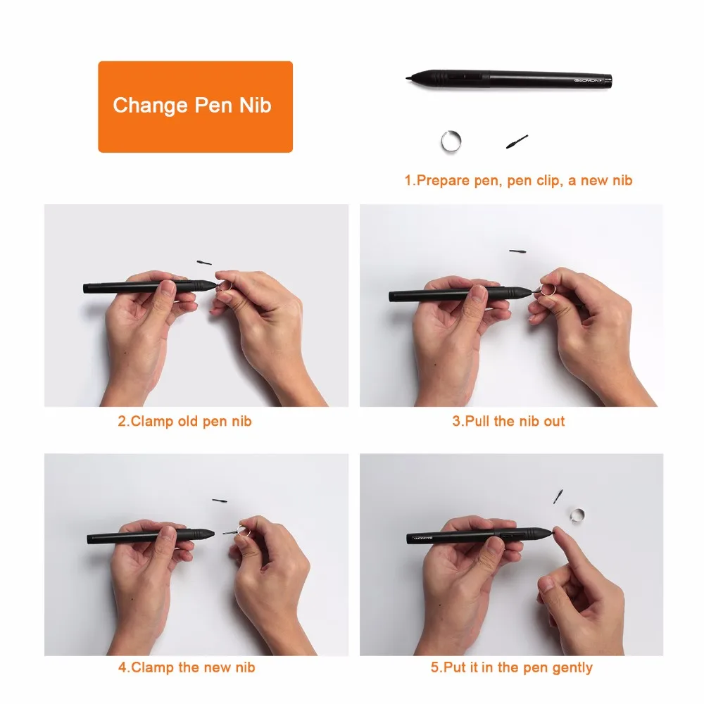 Penna Digitale GAOMON ArtPaint AP32 - Per Tablet S620, M106KPRO, PD2200, 8192 Livelli Pressione - Foto 7