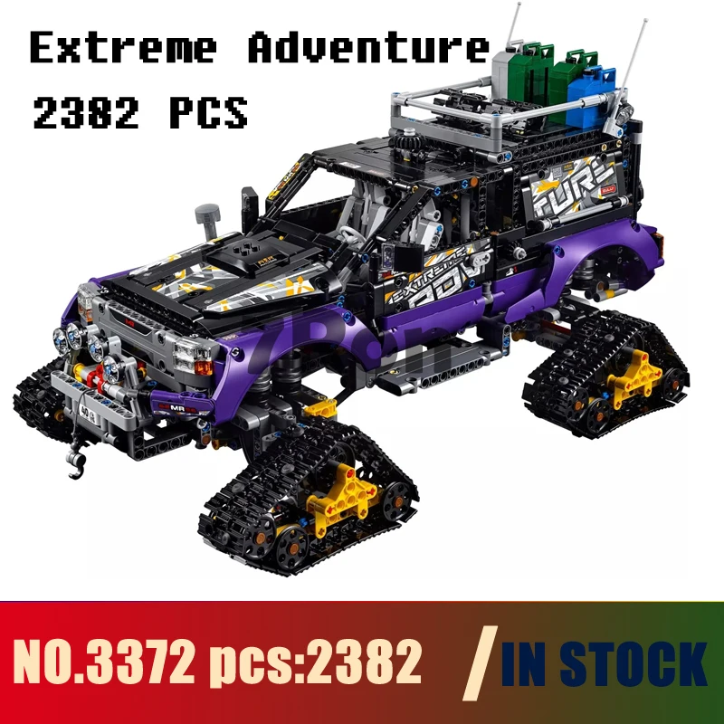 

Models building toy 3372 2382Pcs Technic Series Extreme Adventure Building Blocks Compatible with 42069 toys & hobbies