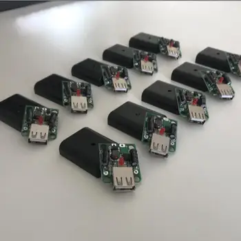 

ALLMEJORES Solar Panel power bank controller 5V 2A USB voltage regulator 6V-20V input 5V output with LED indicator 10pcs/Lot