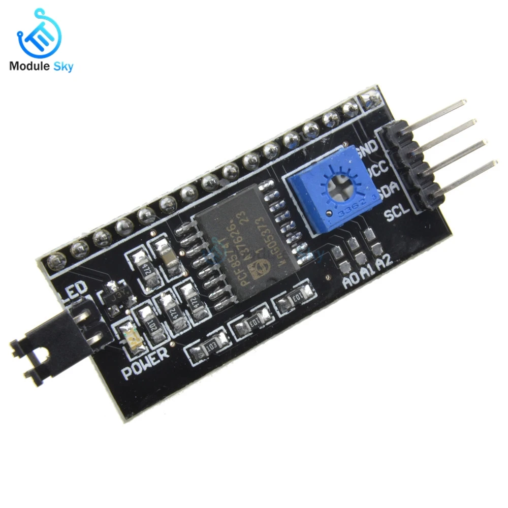 

NEW IIC/I2C/TWI/SPI Serial Interface Board Module Port 5V LCD Adapter Converter Module Compatible For LCD1602 2004 LCD