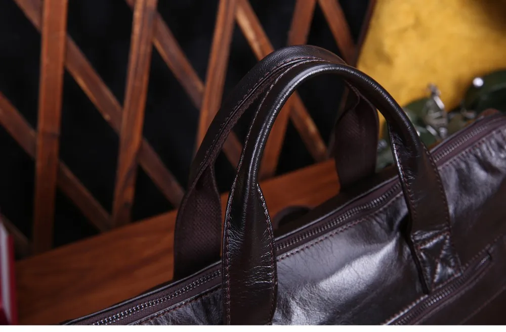 JOYIR Для мужчин сумка из натуральной кожи Портфели мужской Crossbody сумка кожаная сумка для ноутбука Сумки сумка Для мужчин сумки