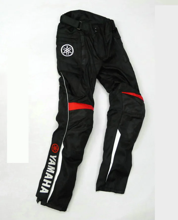 

Motorbike Riding Pants For YAMAHA Team Protective Trousers Motocross Black