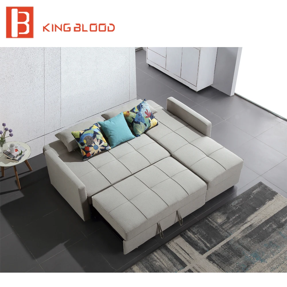 Simple Nordic Modern Design Home Furniture Fabric Living Room Sofa Bed