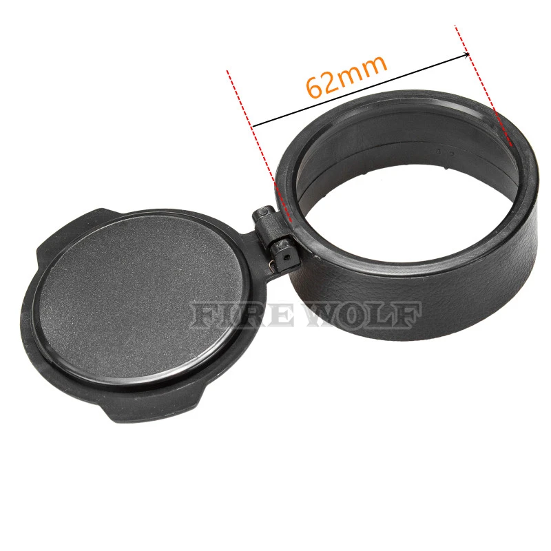 Rifle Scope Cover Quick Flip Spring Up Lens Protector for Caliber 20 Sizes