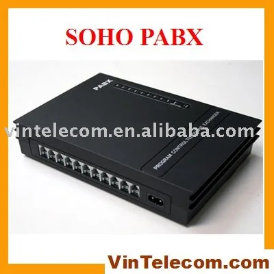 Высококачественная офисная телефонная система vintelecom SV308 Mini PABX для SOHO офисная АТС система решение