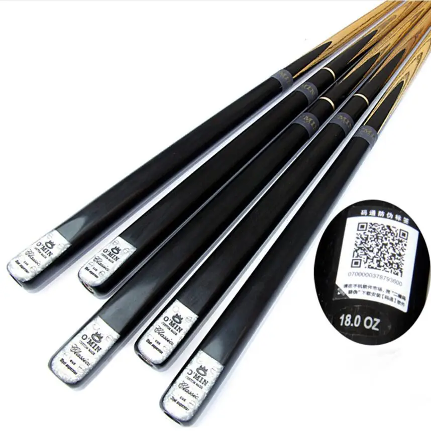 Новый Omin 3/4 Снукер Cue Stick 9 8 мм наконечники эбеновая ручка 5A зольный вал с s Чехол
