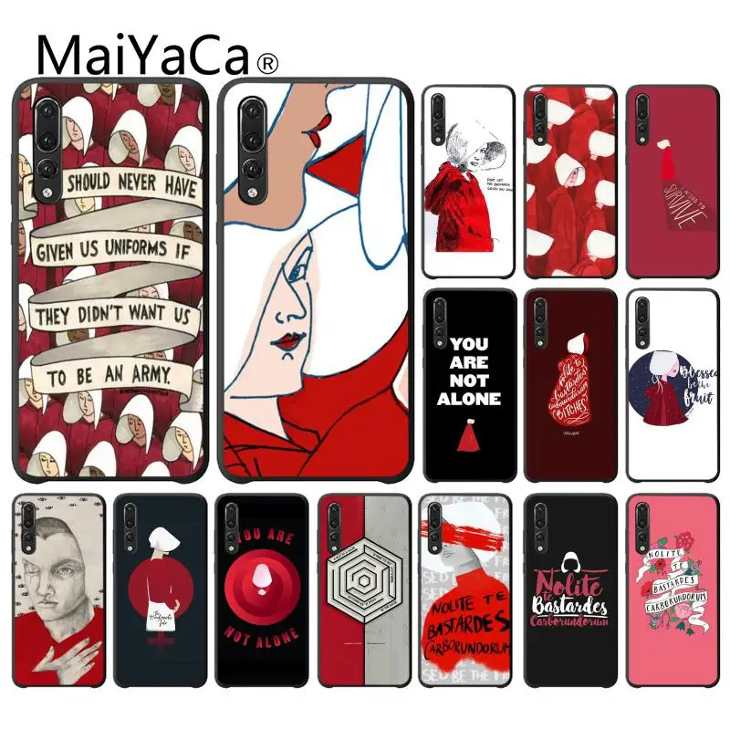 

Maiyaca The Handmaid Is Tale Novelty Fundas Phone Case Cover for Huawei P9 P10 Plus Mate9 10 Mate10 Lite P20 Pro Honor10 View10