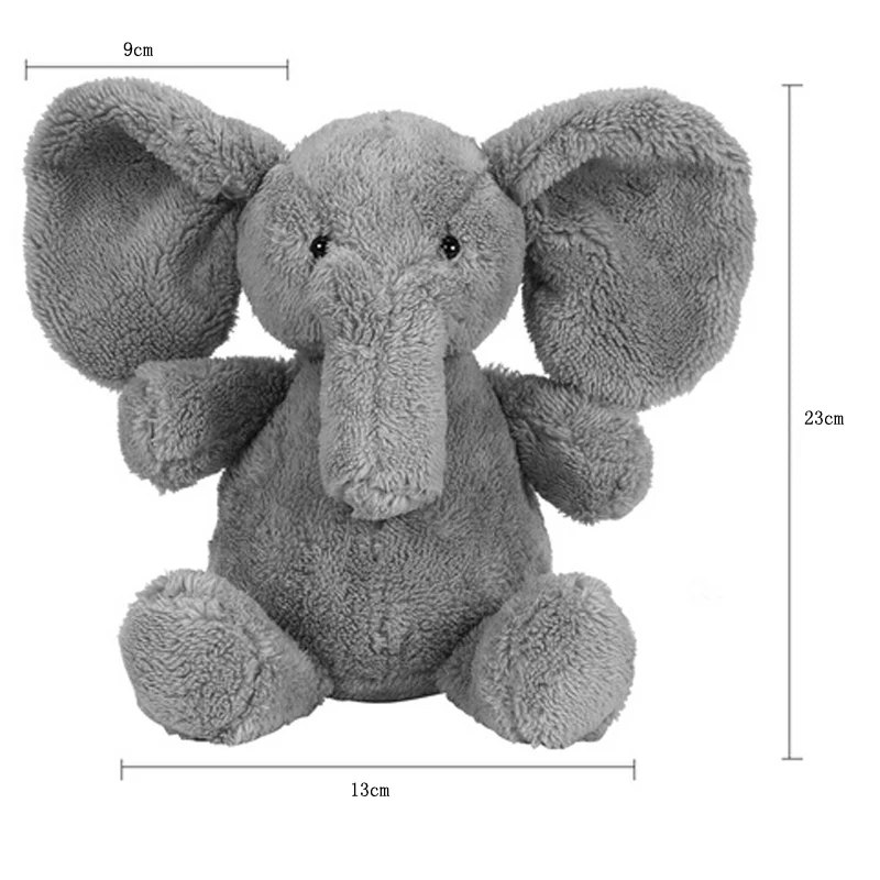 Новорожденные милые животные слон Кукла Подушка Мягкая Плюшевые Вещи куклы поясничная Подушка для маленьких детей игрушки детские подарки