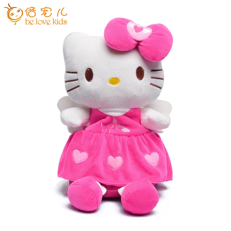 

Korean Style hello kitty plush children school bag lovely cartoon backpack for girls boys mochila for 1-4years PT697