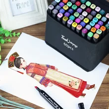 12/24/30/36/40/48/60/80/168 цвет двусторонний маркер ручка набор алкоголь жирный Маркер для белой доски ручной Краски дизайн Комиксов ручка щетки