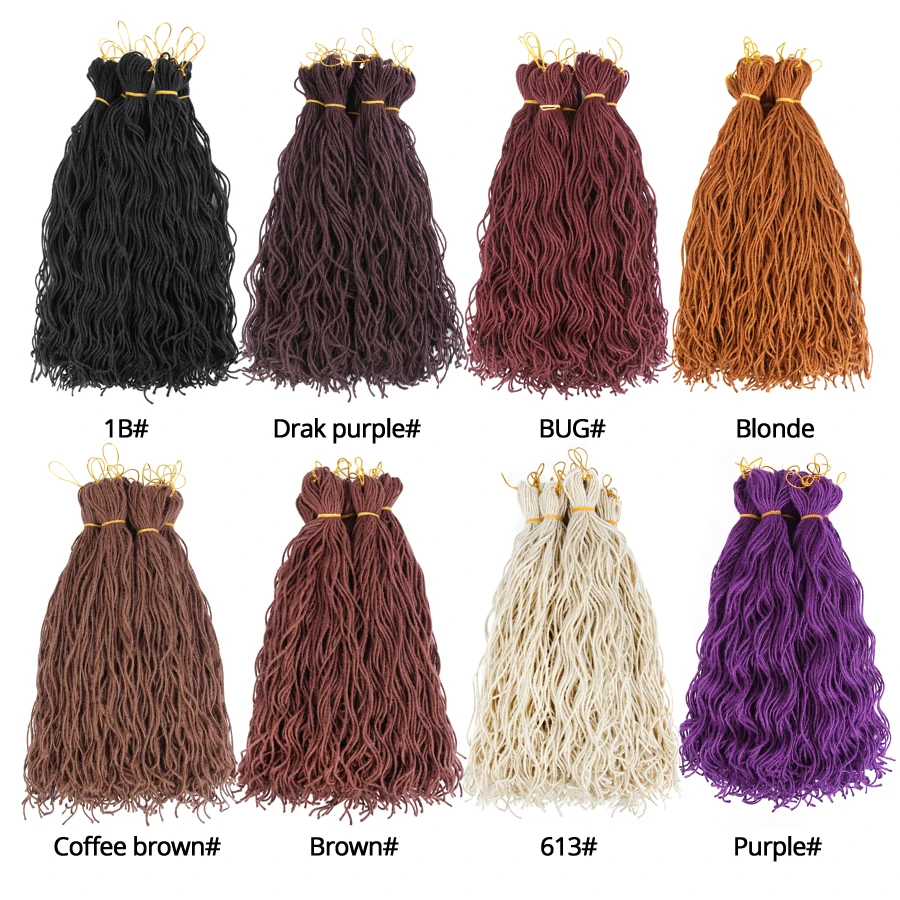 Alileader 6 упаковок мягкие Мини Искусственные локоны в стиле Crochet волос
