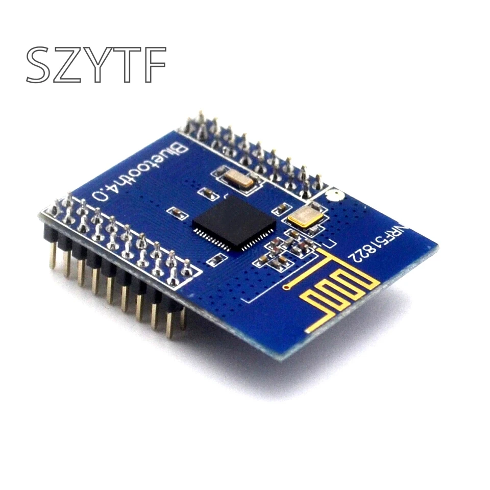 2 4G низкая мощность бортовой BLE 4 0 NRF51822 модуль iBeacon | Электронные компоненты и
