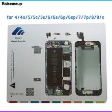 Screw-Mat Opening Apple Magnetic iPhone 6 Repair-Tools for 6S 7/8-Plus 7p 8p-X-Professional
