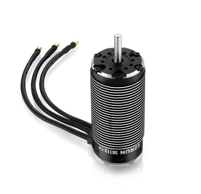 Бесщеточный 4 полюсный двигатель HobbyWing 56113SL 800KV с EzRun MAX5 V3 200A бесщеточный