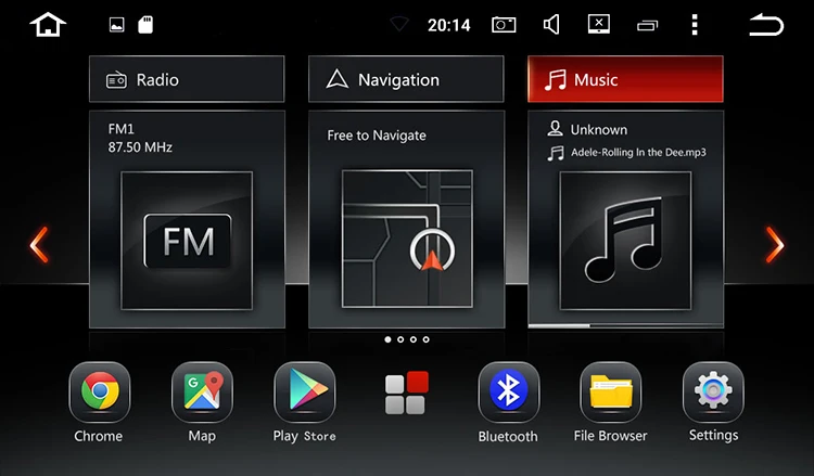 Excellent Android 9.0 Car DVD Stereo Player for Audi A3/S3(2003-2013) With TPMS/OBD2/DAB+/GPS/WIFI FM GPS Radio Multimedia Carplay 1