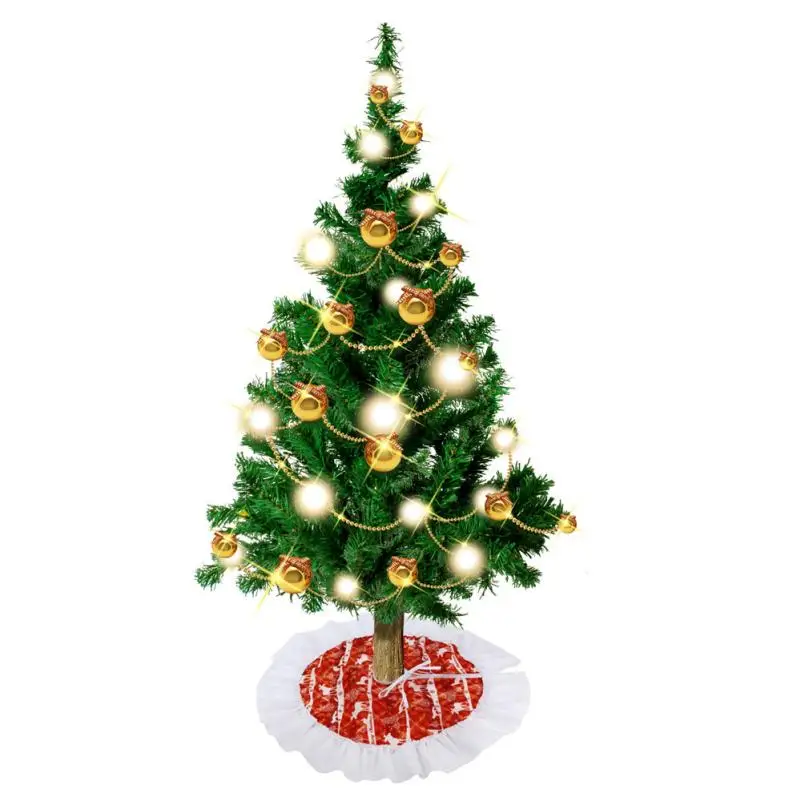 62 см «юбка» для елки с Санта-Клаусом Рождественская елка юбки Рождественская елка украшения нетканые вечерние украшения# newy20