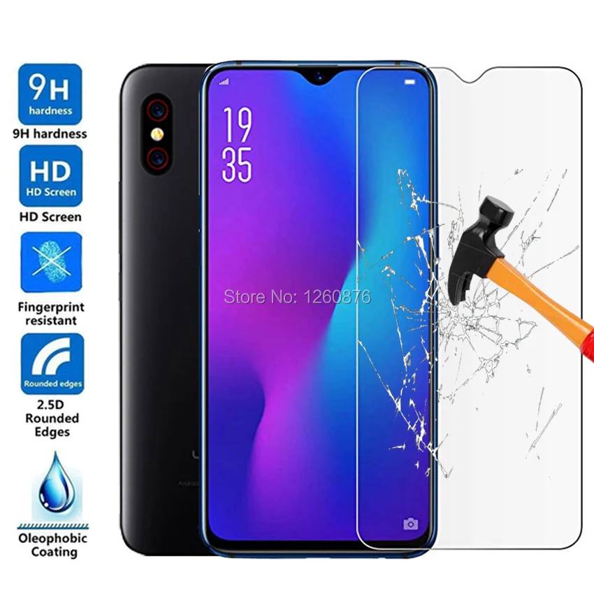 Закаленное стекло для UMIDIGI F1 защита экрана Взрывозащищенная защитная пленка UMI